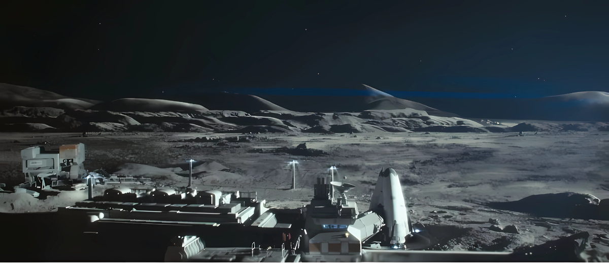 Кадр из фильма "Луна 2112"