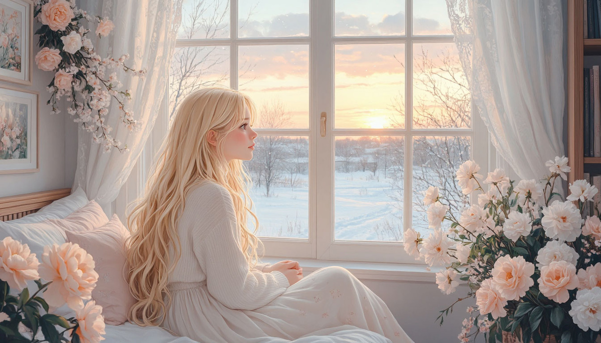 Март наступил на следы Февраля... Изображение от ИИ Шедеврум