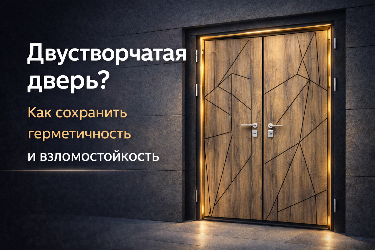 Без надёжной фиксации створок даже хороший замок не даёт спокойствия 88005507053