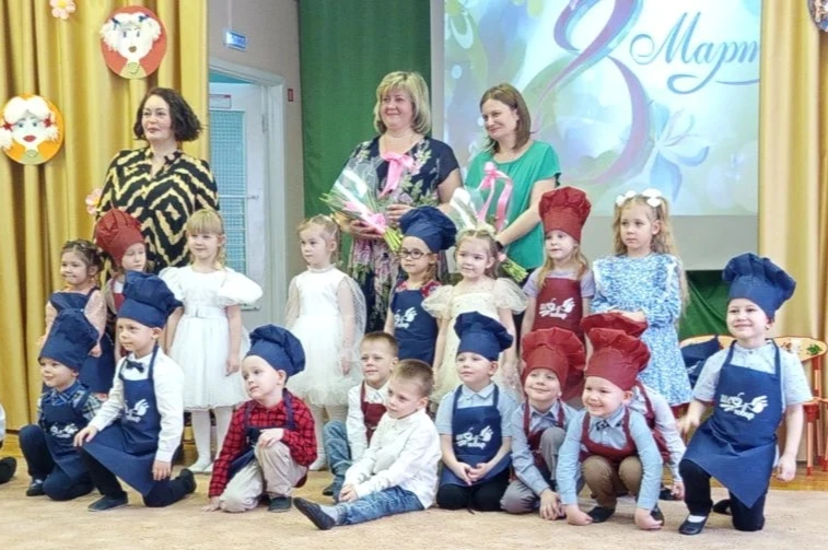 Праздники к 8 марта в дошкольных группах школы № 1748 "Вертикаль"