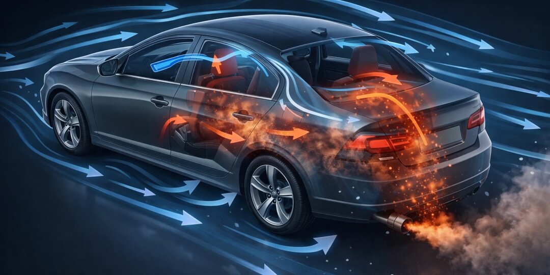 7 причин запаха выхлопных газов в машине