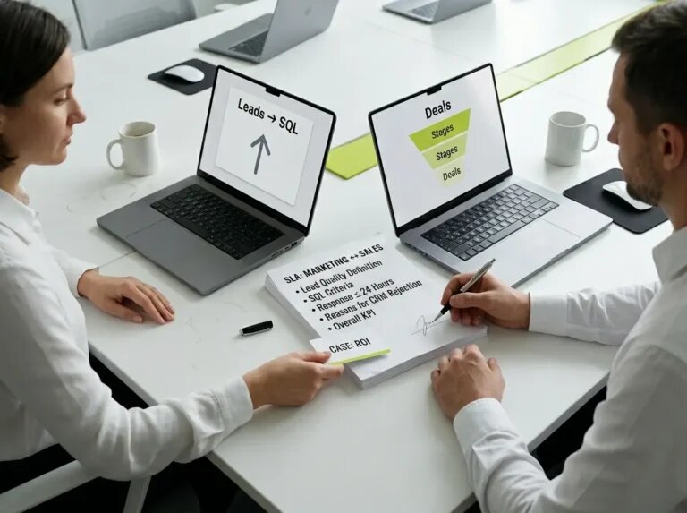    SLA между маркетингом и продажами как точка синхронизации: общие KPI и контент под воронку. "Kontenium"