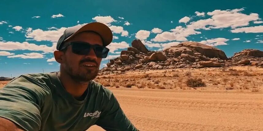 "Меня били дети, я видел пингвина": экстремал из России пересёк Африку на BMX