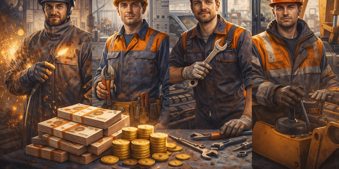 Самые прибыльные рабочие профессии в 2026 году