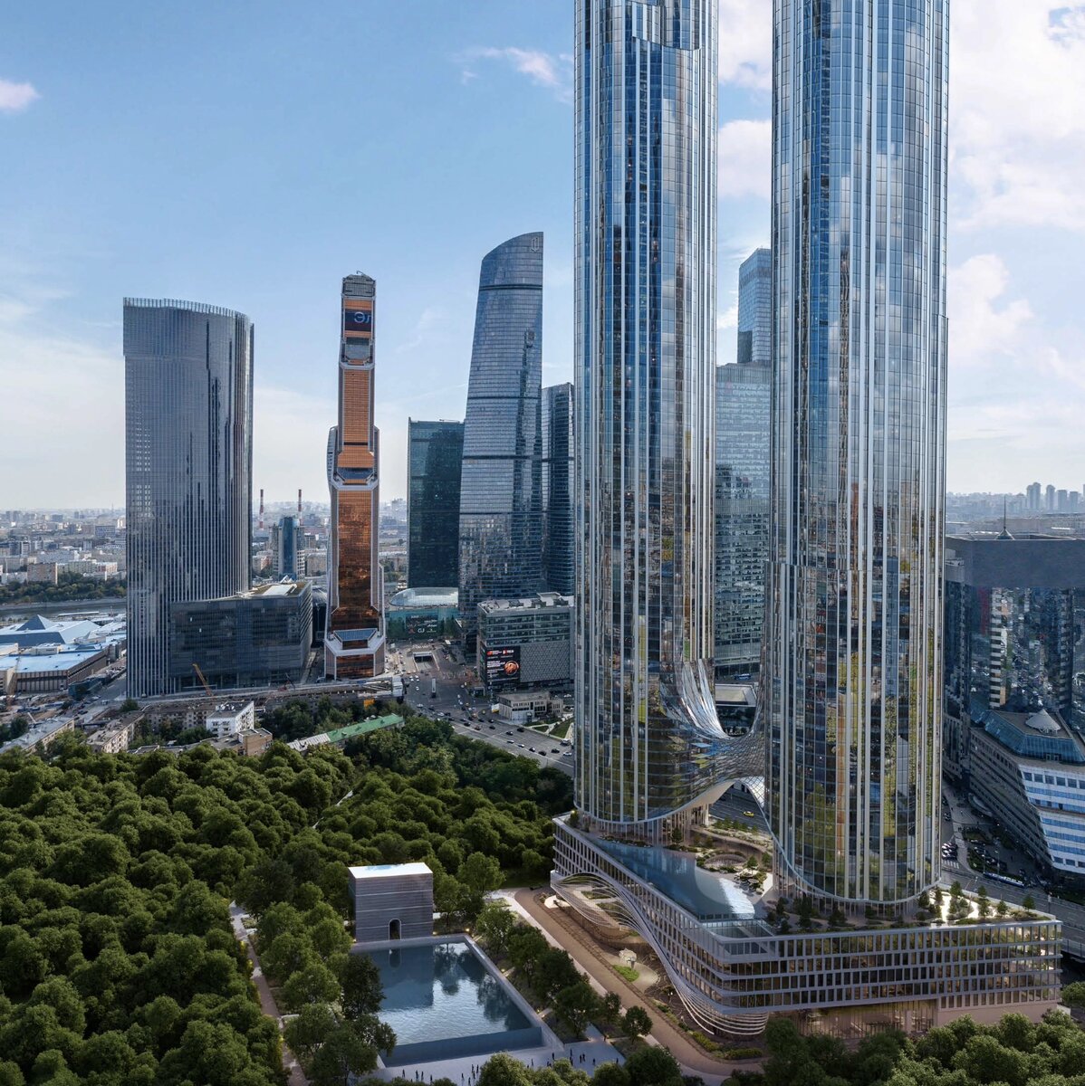 Жилой комплекс AURUS Residences - расположение.