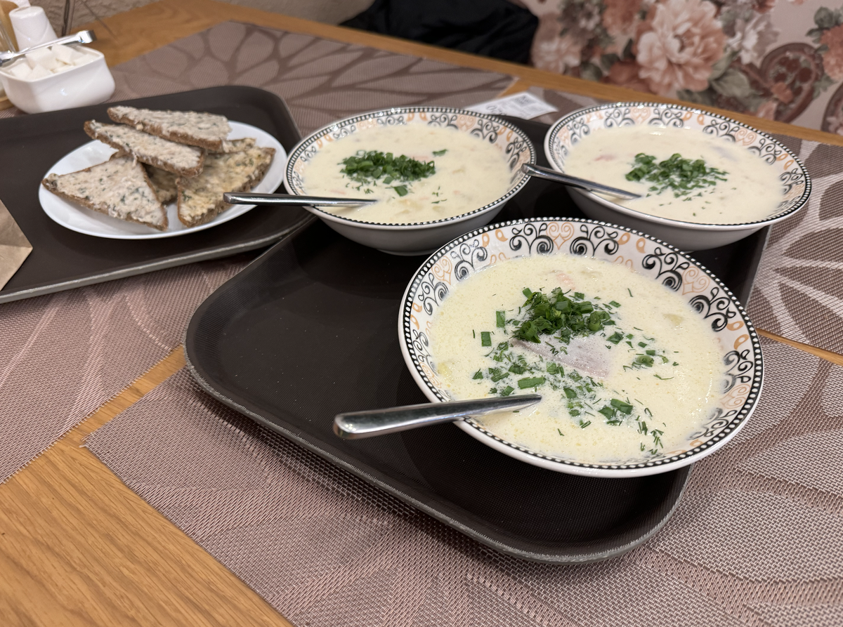 Карельсая Уха в Доме Бергов