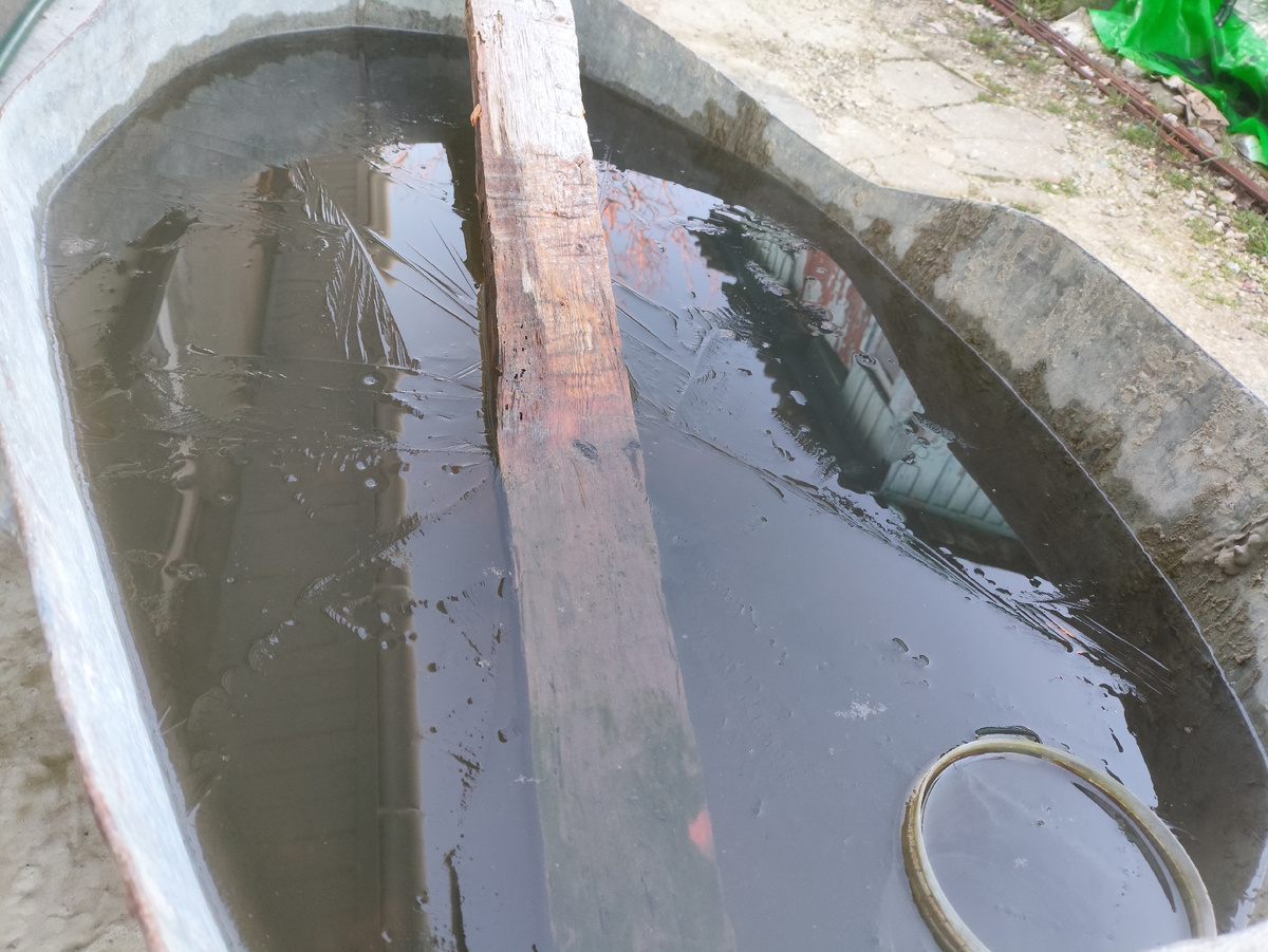 Ледок в ванной