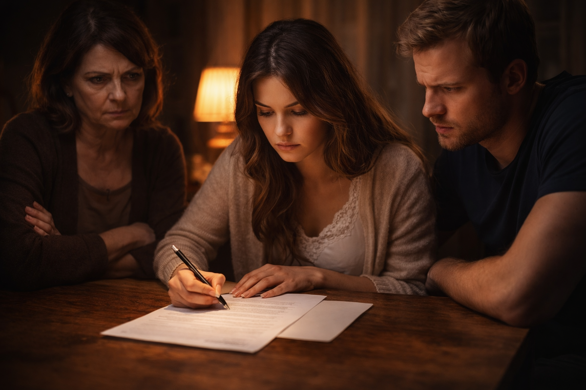 Свекровь настояла на брачном договоре. Через 3 года невестка сказала ей спасибо