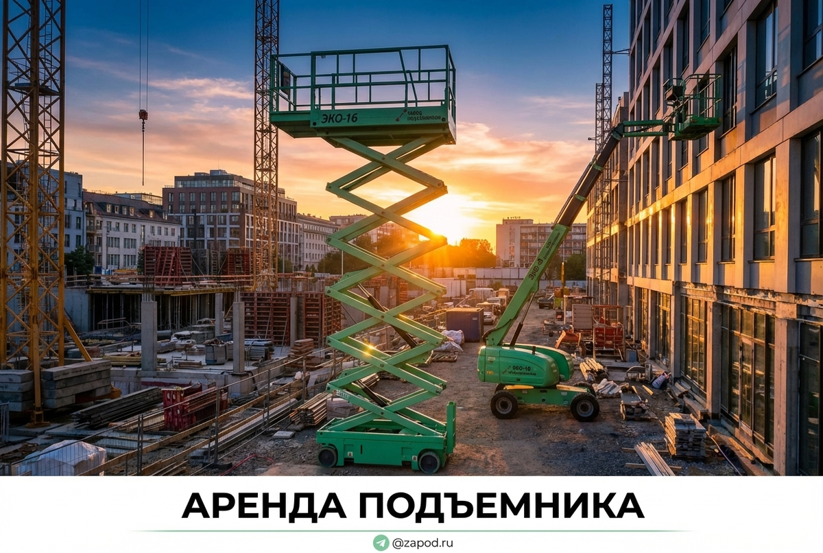    Цены на ножничные и коленчатые подъемники для аренды admin