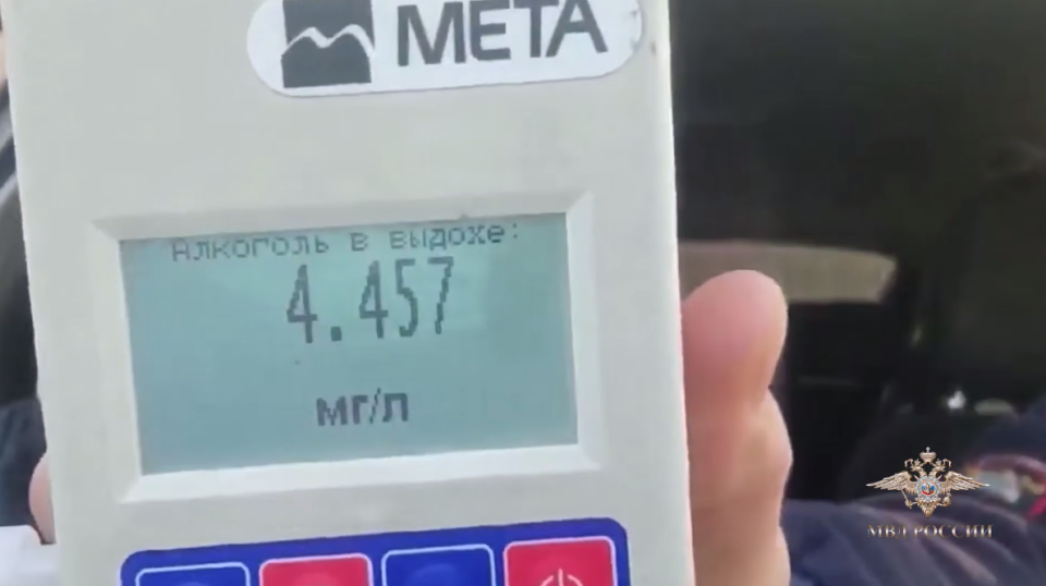    Алкотестер. Промилле. Источник: ГУ МВД России по Иркутской области