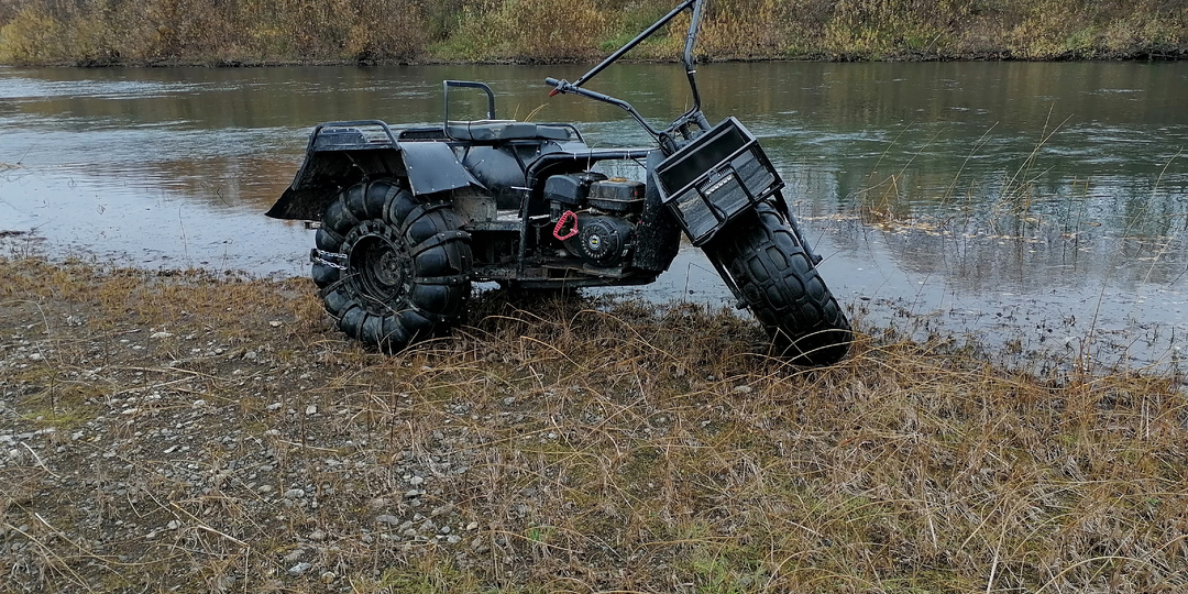 Трёхколёсный болотоход или каракат что выбрать: плюсы и минусы