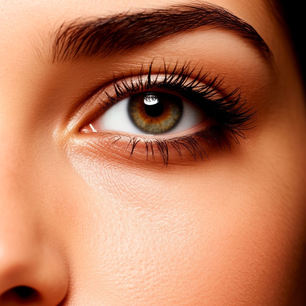 Тёмные круги под глазами: