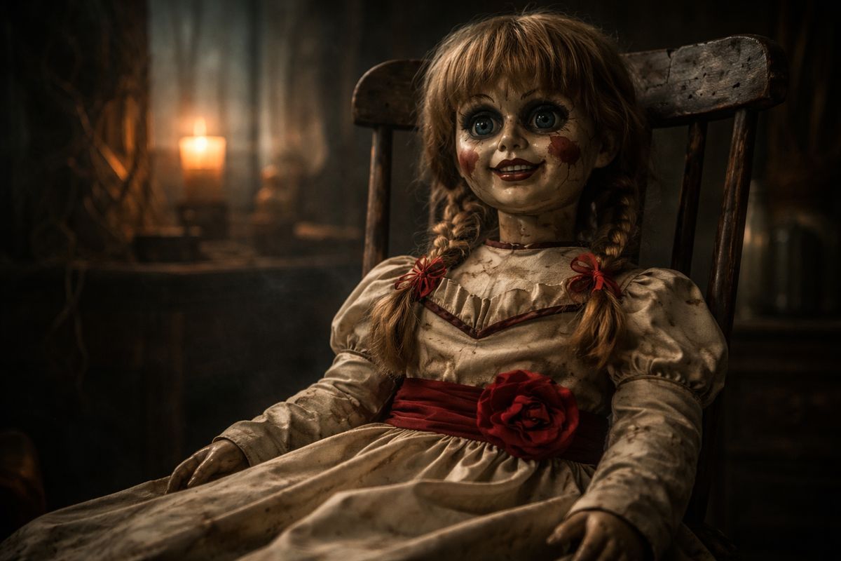 Так кукла Аннабель представлена в кино