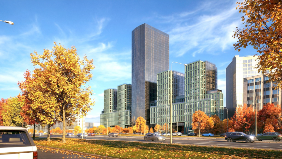    Бизнес-центры на площади Конституции в Петербурге Автор фото: ООО "Архитектурное бюро 'Студия 44"