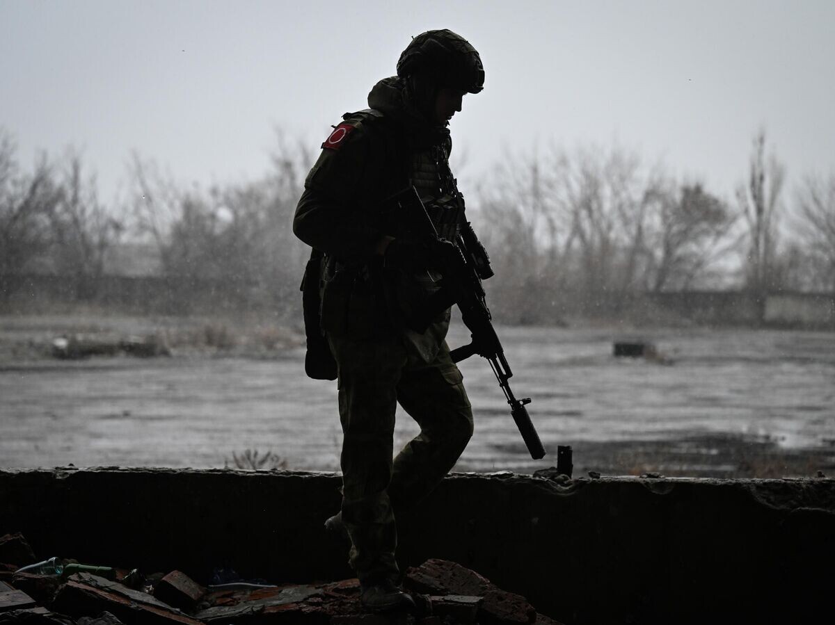    Военнослужащий ВС РФ в зоне СВО© РИА Новости . Станислав Красильников