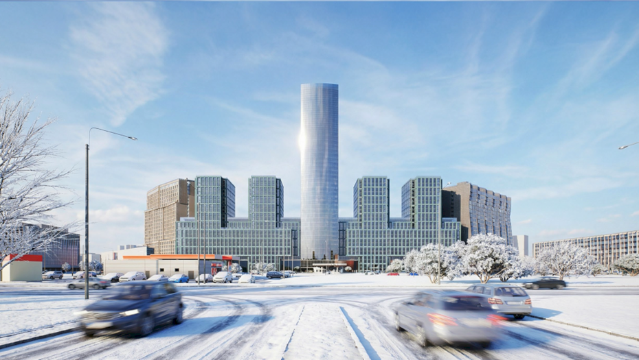 Автор фото: ООО "Архитектурное бюро "Студия 44". Бизнес-центры на площади Конституции в Петербурге.