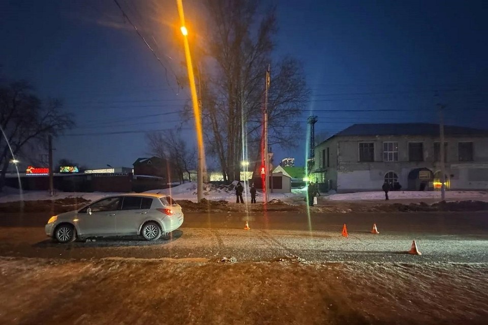    Авария произошла в 19:00 у дома № 61а по улице Мира. Фото: ГАИ Новосибирской области