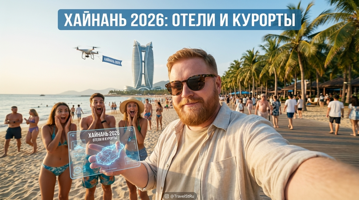 Китай отдых 2026: Хайнань, отели у моря и новые курорты