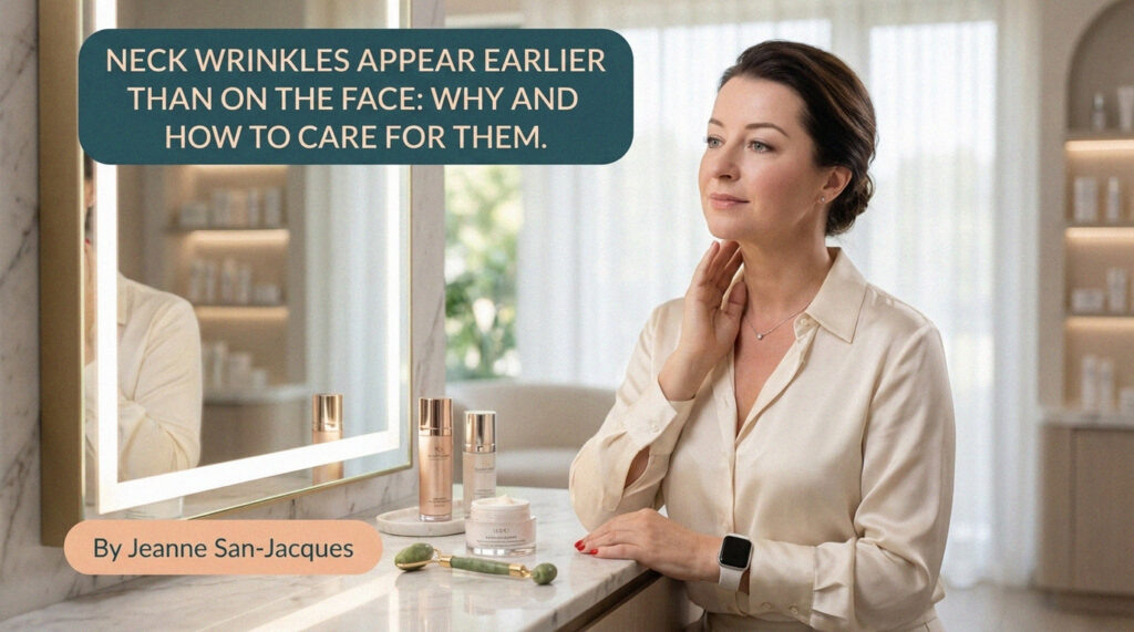    Кожа шеи стареет быстрее. Какие активы и движения замедляют появление «колец» и сохраняют упругость, которую легко потерять к 35 годам. boringband38