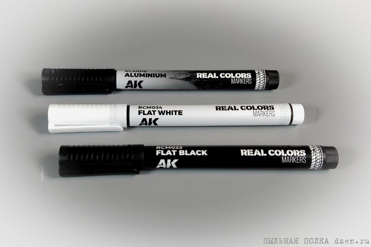 Акриловые маркеры AK Interactive Real Colors.