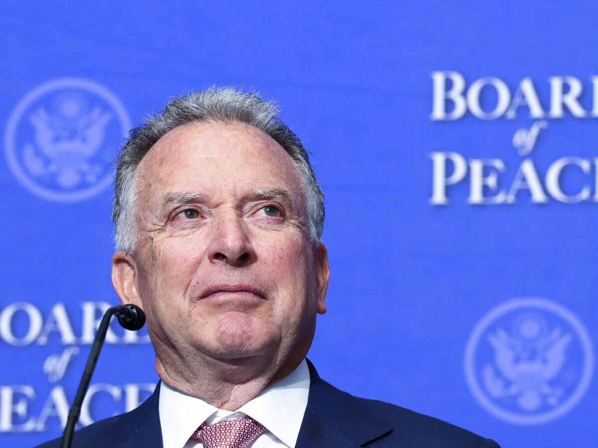    Специальный посланник США Стив Уиткофф во время саммита "Совета мира" в Вашингтоне | © REUTERS / Kevin Lamarque