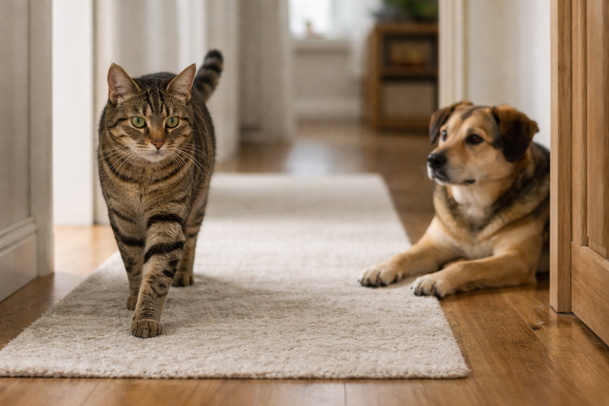 Обычный проход мимо без замирания и погони говорит больше, чем эффектные сцены