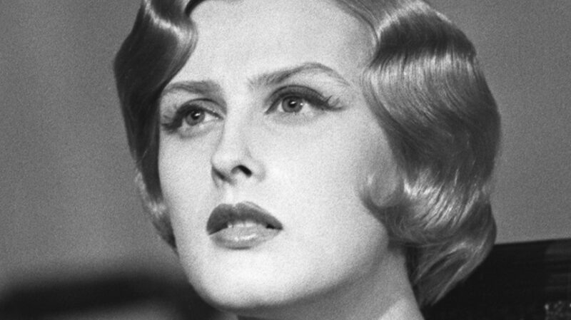    Наталья Климова на заре своей актерской карьеры.