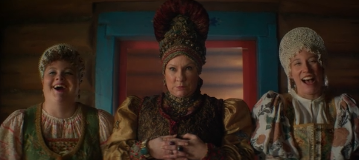 Бабариха со своими дочками