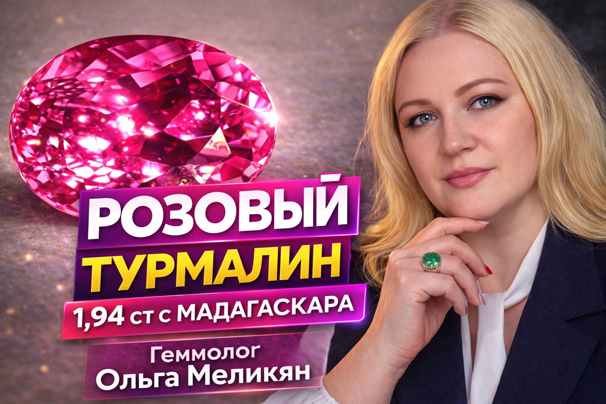 Автор статьи, геммолог Ольга Меликян