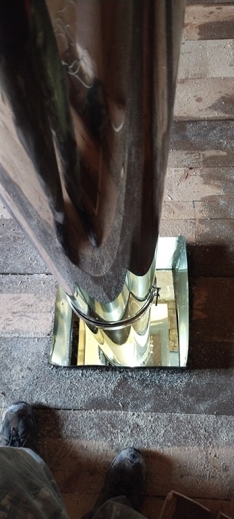 Проход через потолок