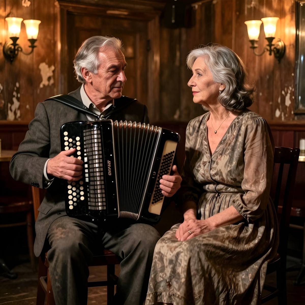 — Сыграть тебе? — спросил он, и в глазах мелькнула та самая искра.
— Сыграй, — сказала я. — Только нашу. Ту, под которую мы…