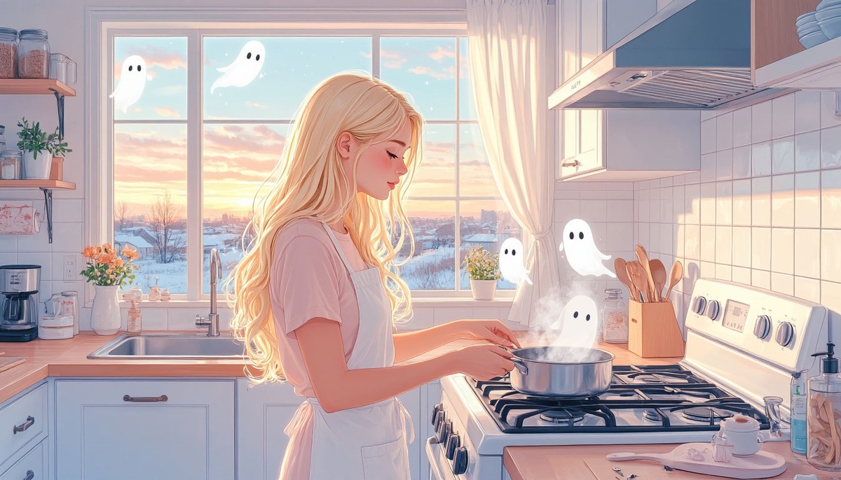 Моя утренняя тишина. Изображение от ИИ Шедеврум