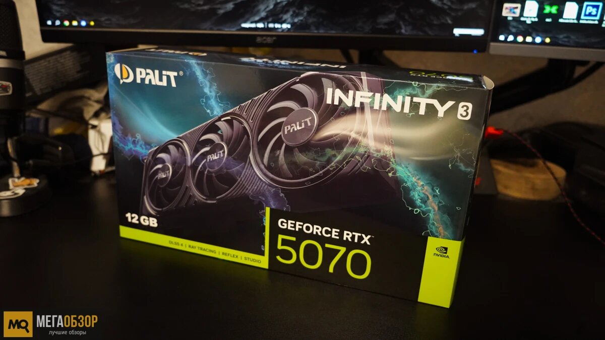    Palit GeForce RTX 5070 Infinity 3 обзор и тесты видеокарты MegaObzor.com