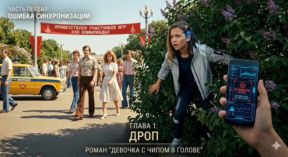 Как выжить в СССР, если ты — девочка с чипом в голове. Глава 1: Часть 1: