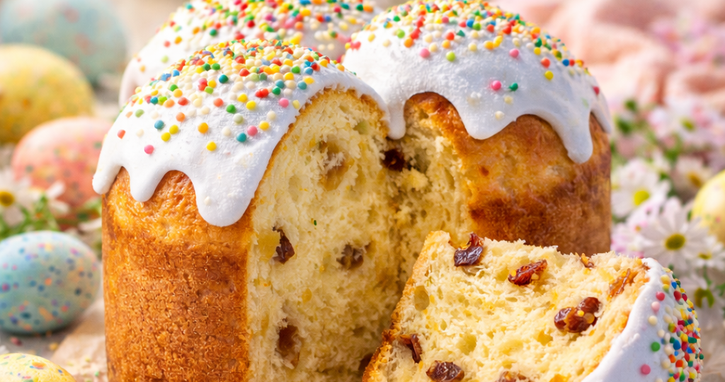 Кулич на кефире: мягкий, влажный и получается у всех. БЕЗ ДРОЖЖЕЙ и без долгого замеса)