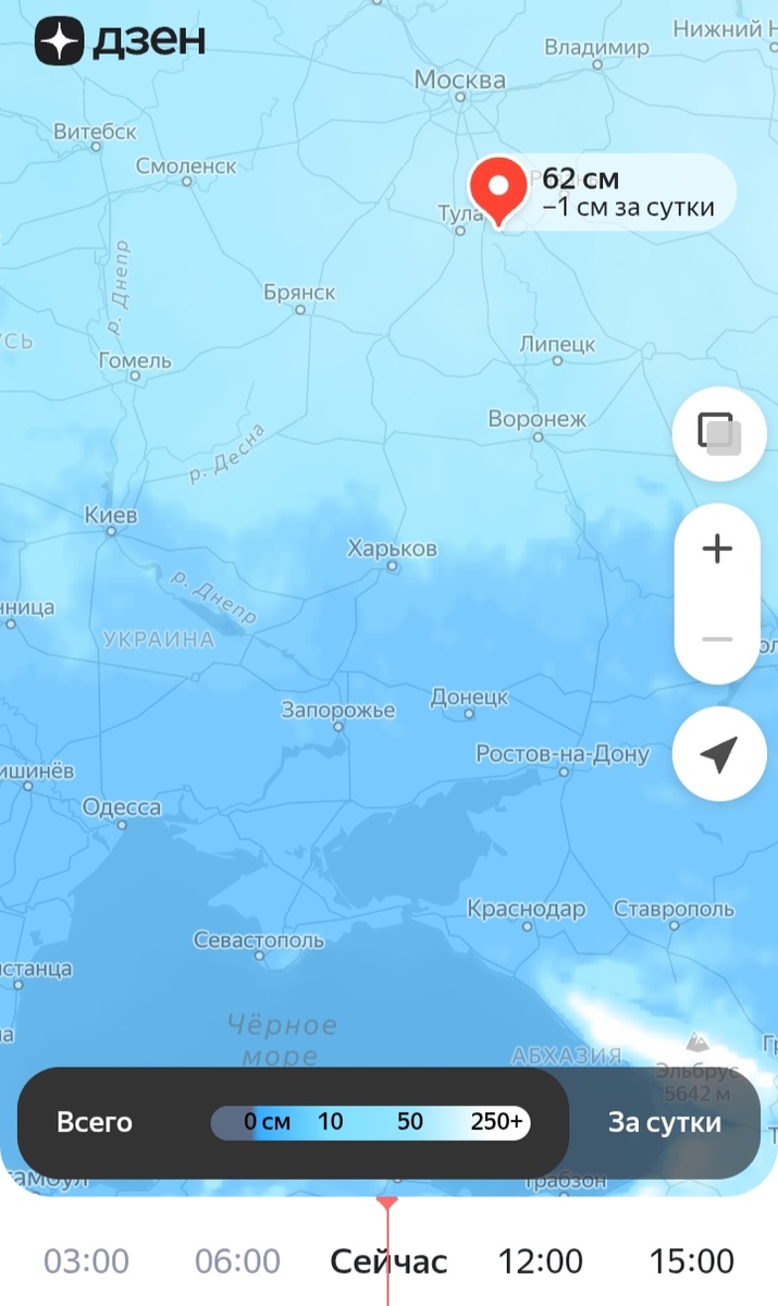 Скриншот карты Дзен