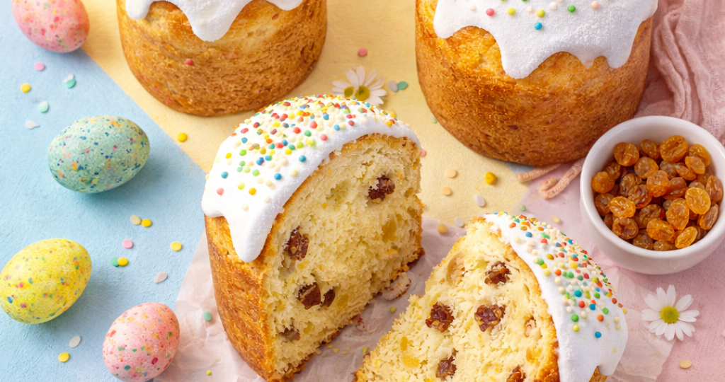 Творожный кулич: нежный, влажный и долго не черствеет (получается у всех)