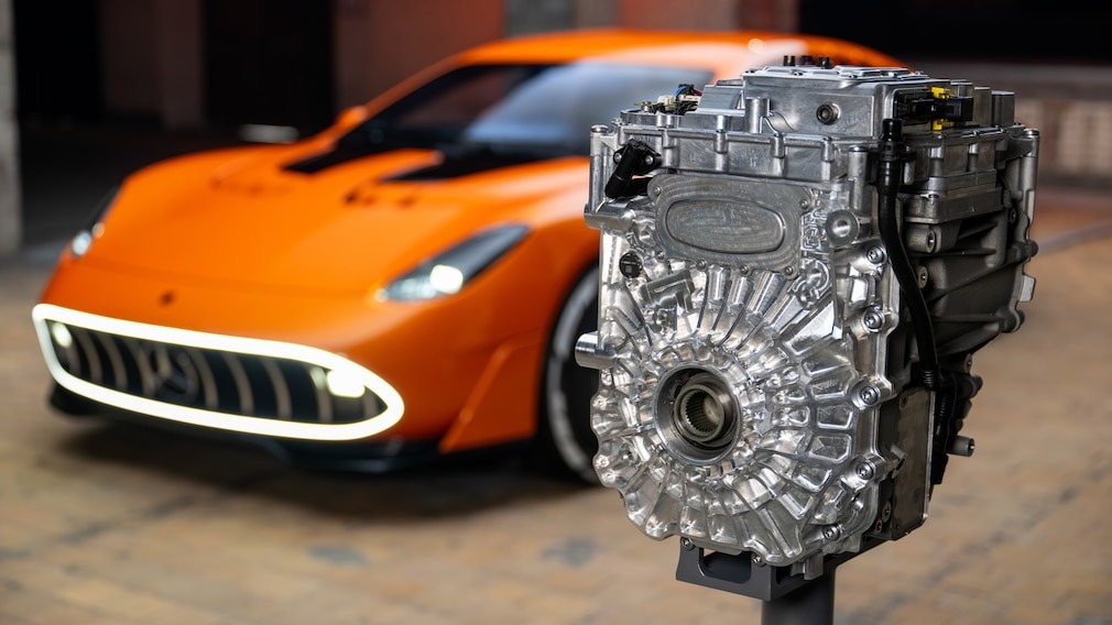 Концепт AMG GT XX с новым электродвигателем