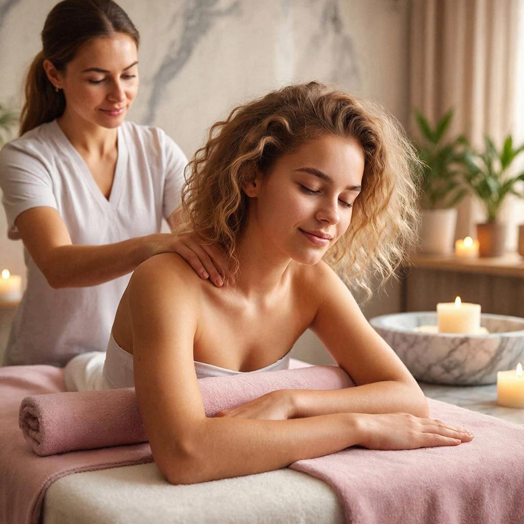 Прощальный массаж. 