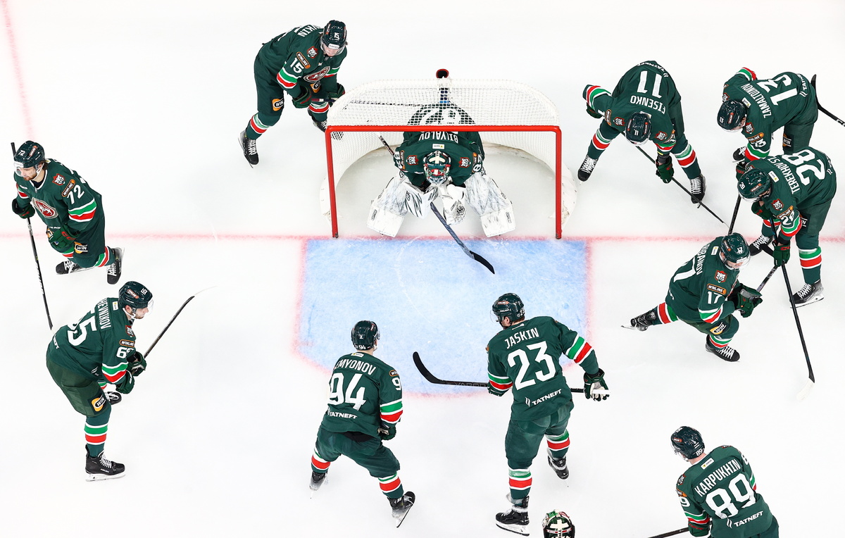    Игроки "Ак Барса"  Егор Алеев/ТАСС