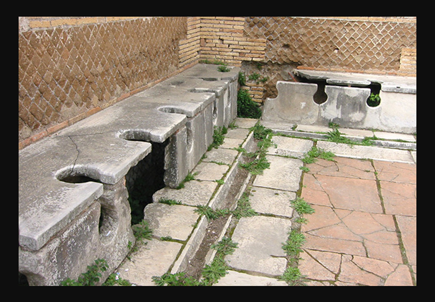 Древне-римский туалет