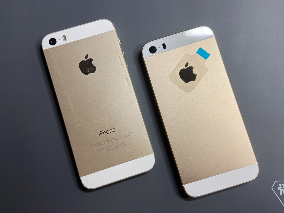Корпусы iPhone 5s и iPhone 5se.