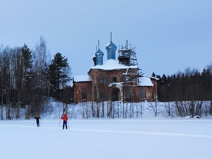 Троицкая церковь Хергозёрско-Макарьевской пустыни
