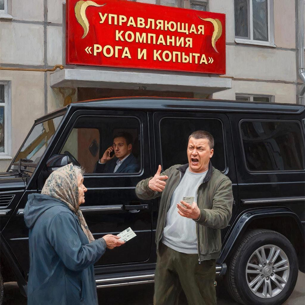 - ЧЕГО, БАБКА, ДО СТАРОСТИ ДОЖИЛА, А СЧИТАТЬ ТАК И НЕ НАУЧИЛАСЬ.