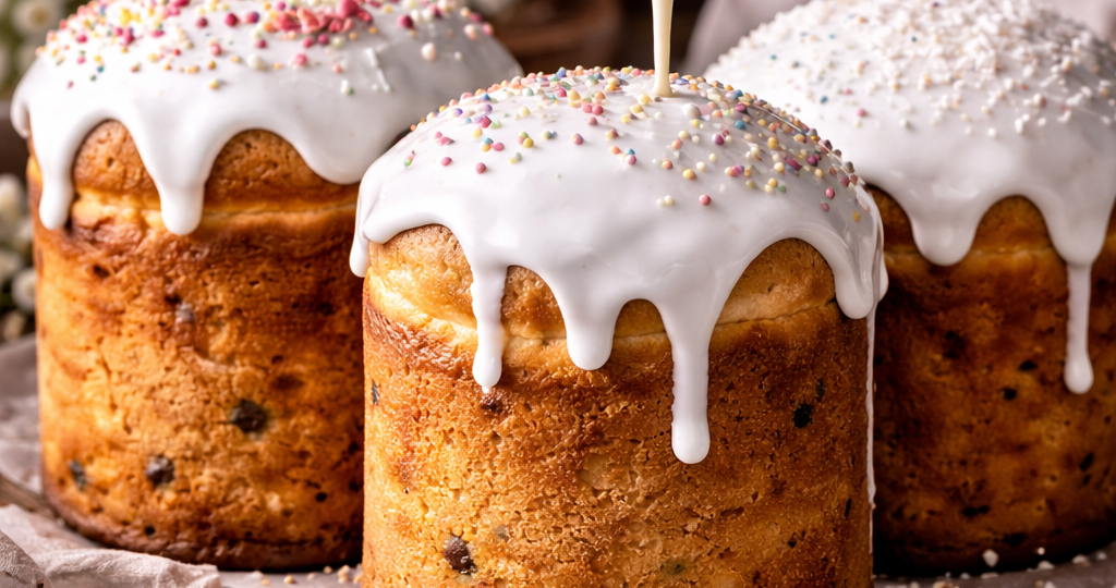 3 удачные глазури для куличей: не липнут, не осыпаются и красиво выглядят