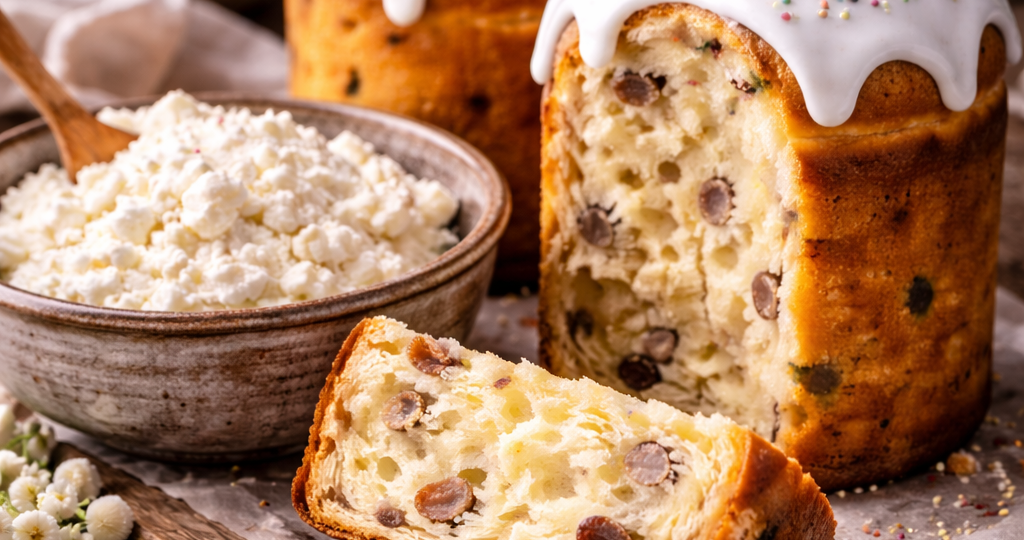Творожные куличи за 1 час вместе с выпечкой: мягкие, ароматные и получаются у всех