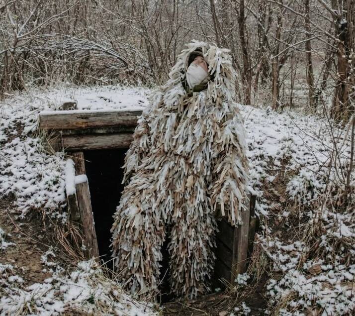Маскировочный костюм с защитой от тепловизора производства ЗаВОЗ