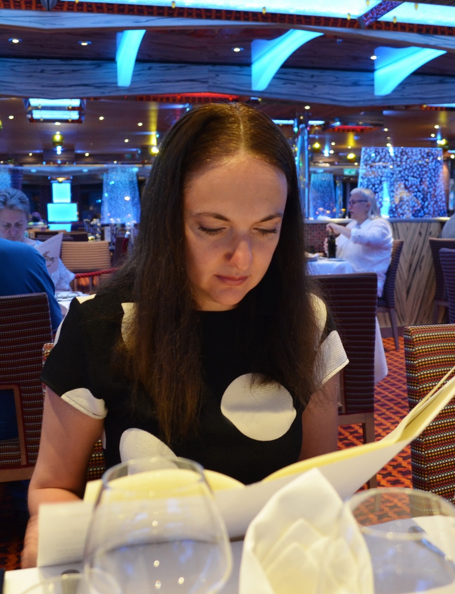 В ресторане на борту лайнера Costa Diadema