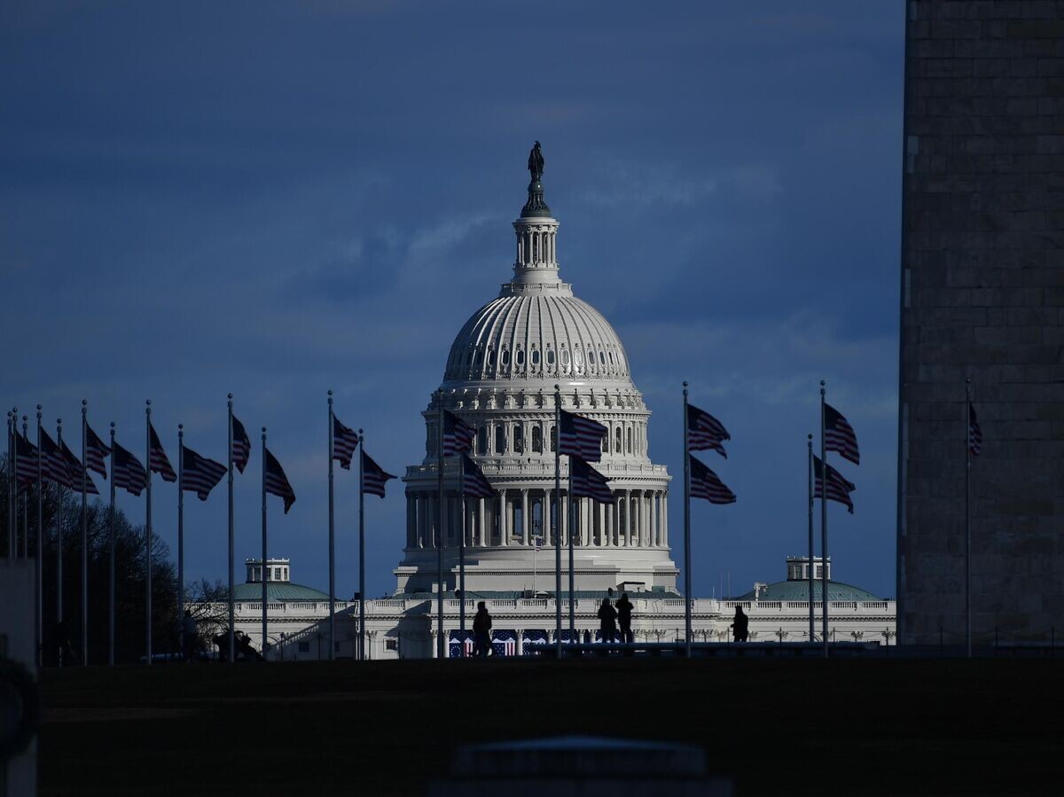    Вид на Капитолий в Вашингтоне© РИА Новости . Владимир Астапкович
