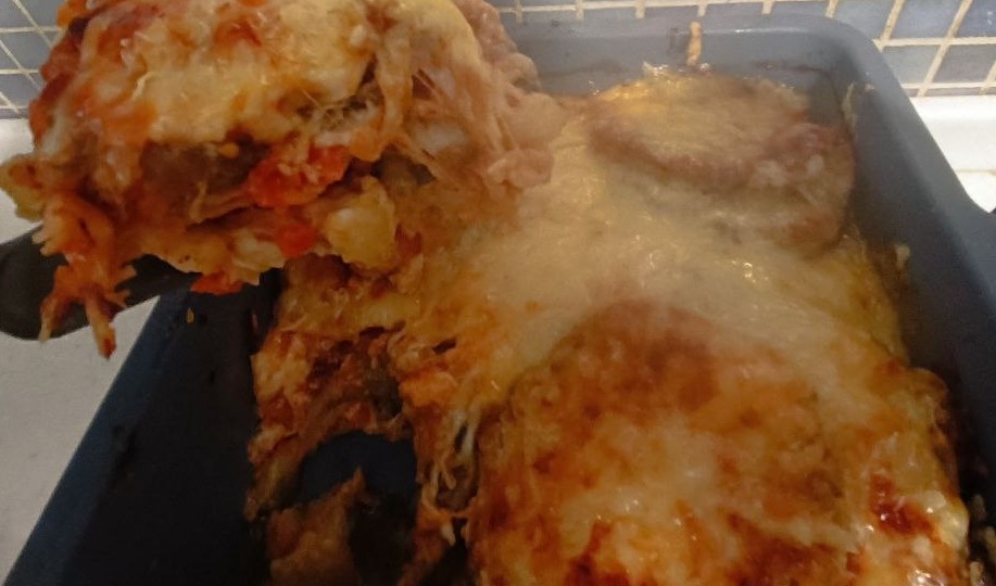 Баклажаны в томатном соусе с сыром